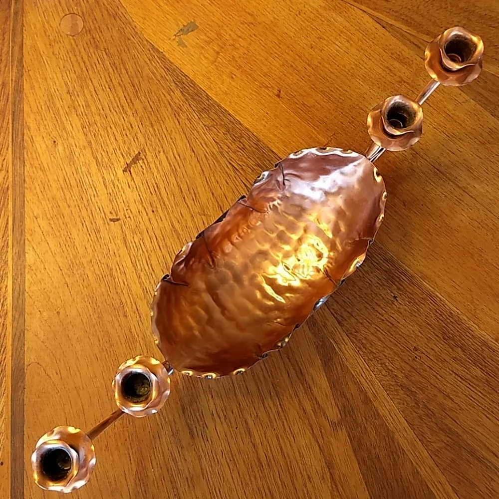 Copper Candleholder